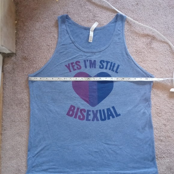 Bi Pride Tank - yes I’m still bisexual - Picture 2 of 4